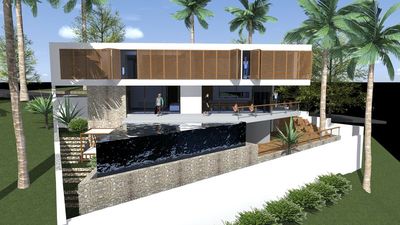 villa de vacances en bois architecte hybre