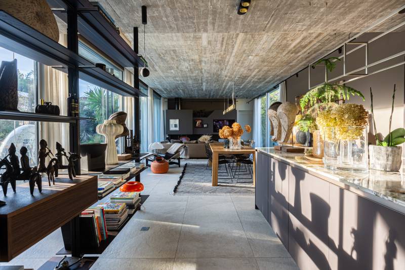 Espace et volume pour cette villa Hybre à Bordeaux Caudéran