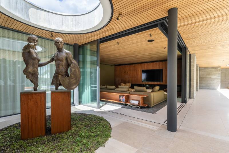 Maison de plain-pied contemporaine à Gradignan