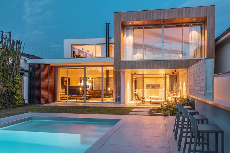 Villa contemporaine à Bordeaux par HYBRE David – Agence d’architecture de luxe