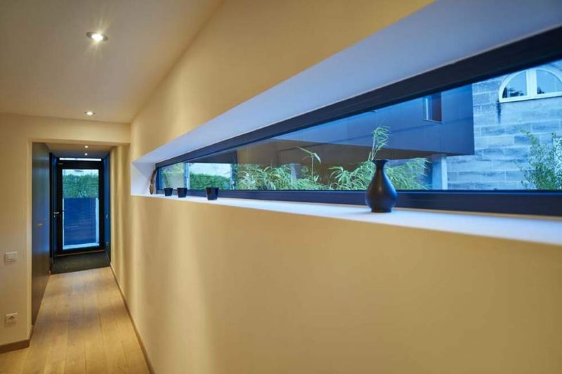 Détail couloir maison parc Bordelais