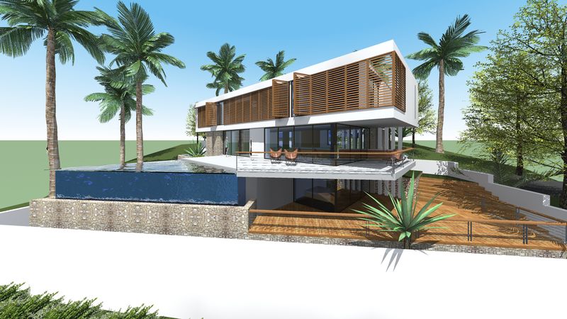 Villa en bois hybre architecte bassin d'arcachon