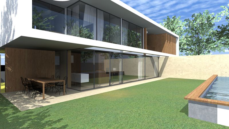 Maison contemporaine prés Merignac HA 32