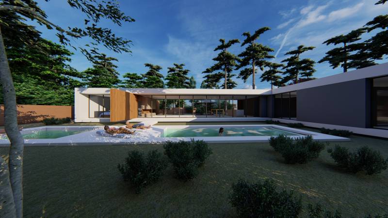 maison de vacances hybre architecte Bordeaux