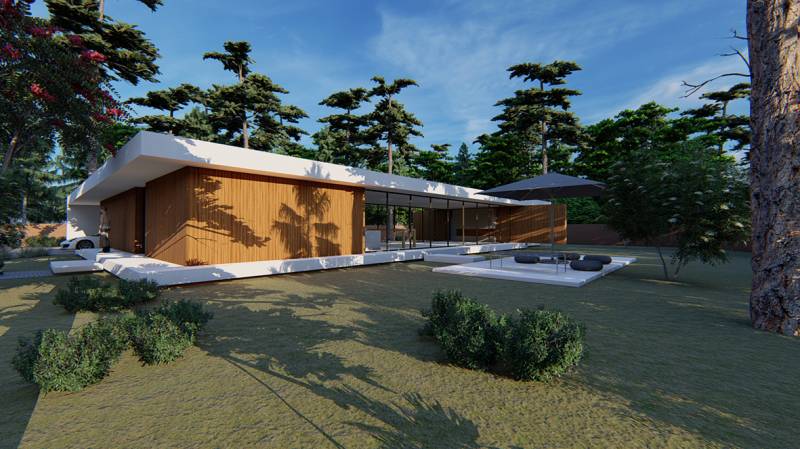 maison luxe Hybre architecte landes