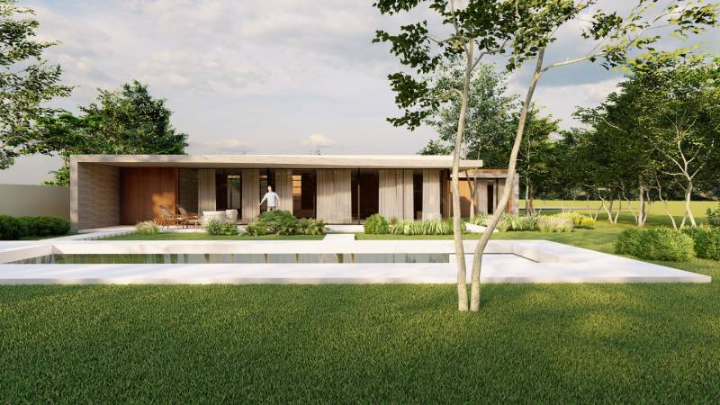 VILLA PISCINE HYBRE ARCHITECTE